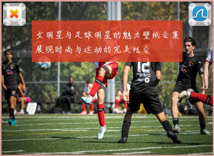 女明星与足球明星的魅力壁纸合集展现时尚与运动的完美结合