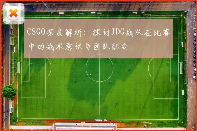 CSGO深度解析：探讨JDG战队在比赛中的战术意识与团队配合