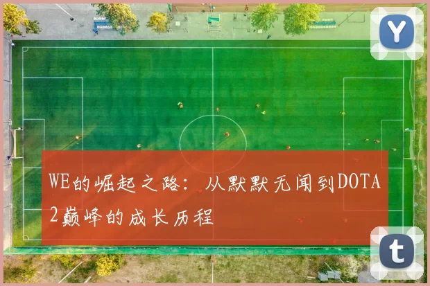 WE的崛起之路：从默默无闻到DOTA2巅峰的成长历程