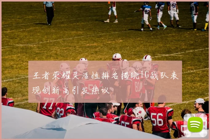 王者荣耀灵活性排名揭晓IG战队表现创新高引发热议