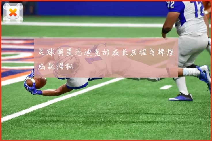 足球明星范迪克的成长历程与辉煌成就揭秘