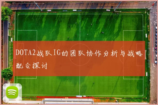 DOTA2战队IG的团队协作分析与战略配合探讨